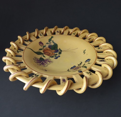 Ancienne coupe faïence - en,