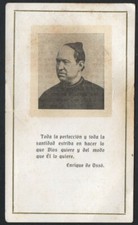 Image pieuse ancianne del