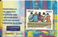 2006 Tessera Philatélie Unif. N.397 - Europe 0,62 Intégration MF25949