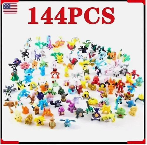 144Pcs Pocket Monster Mini