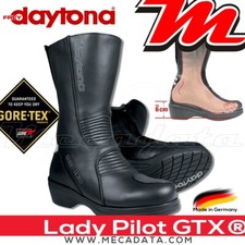 BOTTES MOTO FEMME AVEC TALONS 6 CM GORE-TEX DAYTONA LADY PILOT GTX®