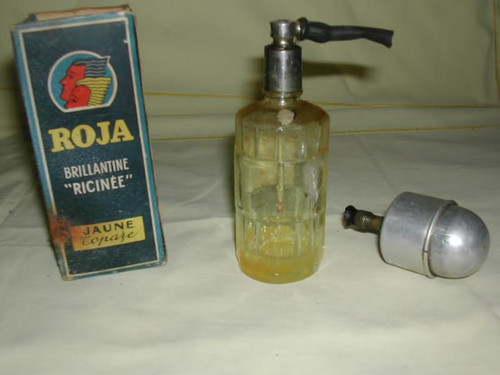 Ancien flacon brillantine - de,