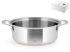 Casserole basse acier - casserole,