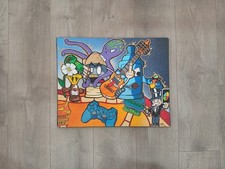 Tableau sur toile street - tableau,