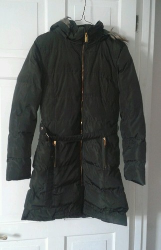 Veste capuche hiver - à, vert