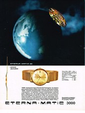 PUBLICITE ADVERTISING 035  1964   ETERNA-MATIC 3000  DATO   collection montres
