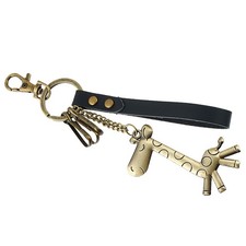 Rétro Girafe Alliage En Cuir