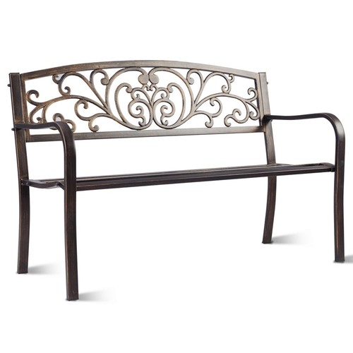 Banc jardin fer forgé - de, en