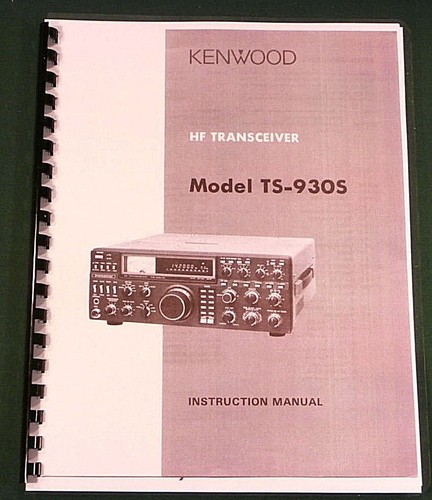 Kenwood 930s instruction - kenwood,