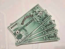 LOT X4 BILLET DE 2.000