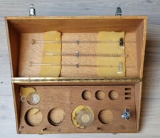 ERPAC vintage ancien matériel de chimie boite traitement des eaux