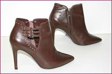 MINELLI Dark Brown Leather