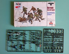 Maquette ESCI 1/35 5006 ~ German Sturmtruppen ~ À Moitié Complète 3/6 Soldats