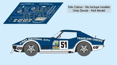 Autocollants corvette l88 - autocollants,