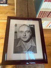 PHOTOGRAPHIE de Bernard  CLAVEL. AFP  : 2 MARS 1972.  ELECTION ACADEMIE GONCOURT