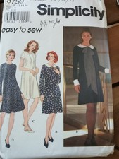 ??✂9753 PATRON SIMPLICITY VINTAGE 2 CREATIONS JUPE ET BLOUSE   40   AU 44