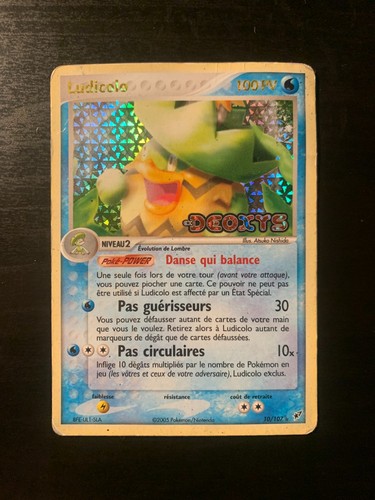 Carte pokémon ludicolo - carte,