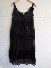 Robe Soirée _ Jacqueline Riu _ Noir. T2