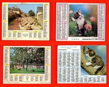 4 Calendriers Almanachs des