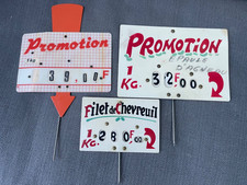 Lot 3 Anc étiquetteS prix