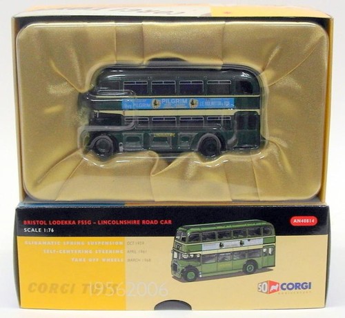 Corgi scale model bus - scale,