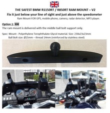 BMW R1150RT - 850RT - GPS RAM MOUNT - for single unit