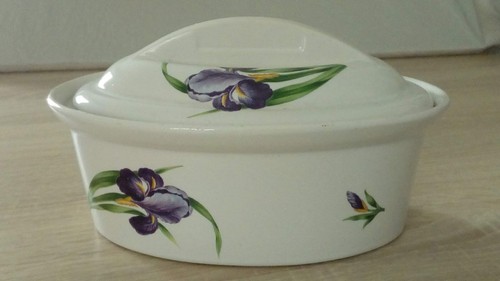 Terrine faience decor - en,