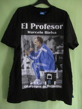 Tee Shirt Olympique Marseille OM El profesor Marcelo Bielsa Coton Jersey - L