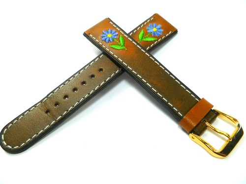 Bracelet montre cuir 18mm - bracelet, de