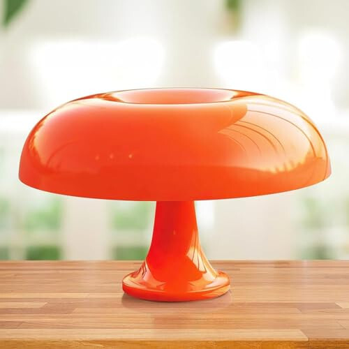 Lampe champignon orange - , de