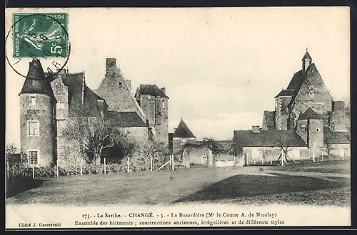 Cpa changé busardière m - la,