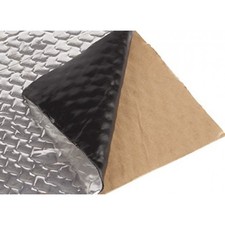 Isolation en aluminium 2 tapis 0,2 m² matériau isolant auto-adhésif