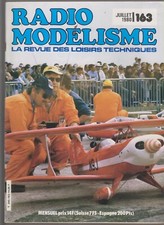 RADIO MODELISME N°163 LES CANARDS / O.V.I / SPACE 45 / R/C CAR GRAUPNER / HP 40F