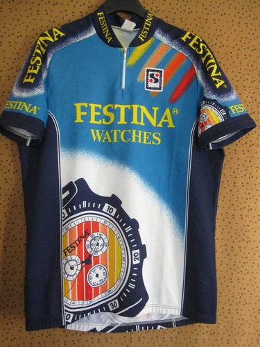 Maillot cycliste festina lotus - cycliste,