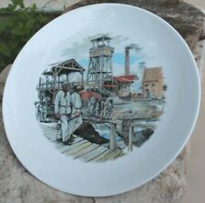 belle assiette a décor de