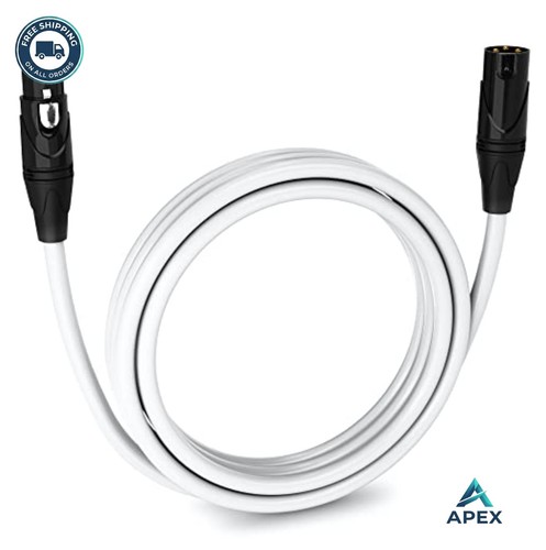 Xlr microphone cable 10ft - cable, male