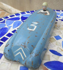 Très Ancienne Voiture de Course Citroen a Clef en Tôle Marque JRD