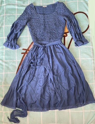 Robe smocks soie coton - robe,