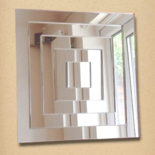 Miroir infini carré - miroir,