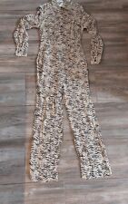 Combinaison Mango imprimé animal tissu fluide coupe longue neuve taille M valeu