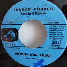 FRANCK POURCEL Histoire d un amour / moisson 7 GF 450 M JUKE BOX