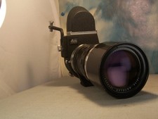 Leitz Leica M Telyt 4/200mm Visoflex Adaptateuravec objectif télyt