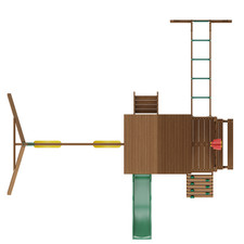 Ensemble Portique Balançoires