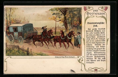 Lithographie poste la - lithographie, poste,