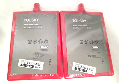 Lot ikea tolsby red - of,
