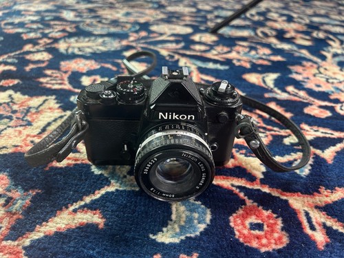 Nikon with motor drive - fe,