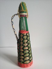 Bouteille scoubidou vintage