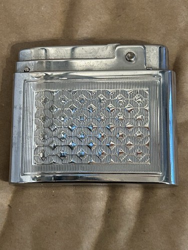 Vintage briquet silver match - vintage,