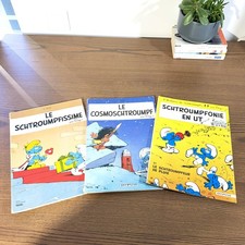 Lot 3 BD Les Schtroumpfs Peyo