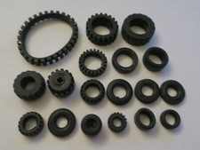 LEGO  - LOT DE 18 PNEUS  - TIRE WHEEL
